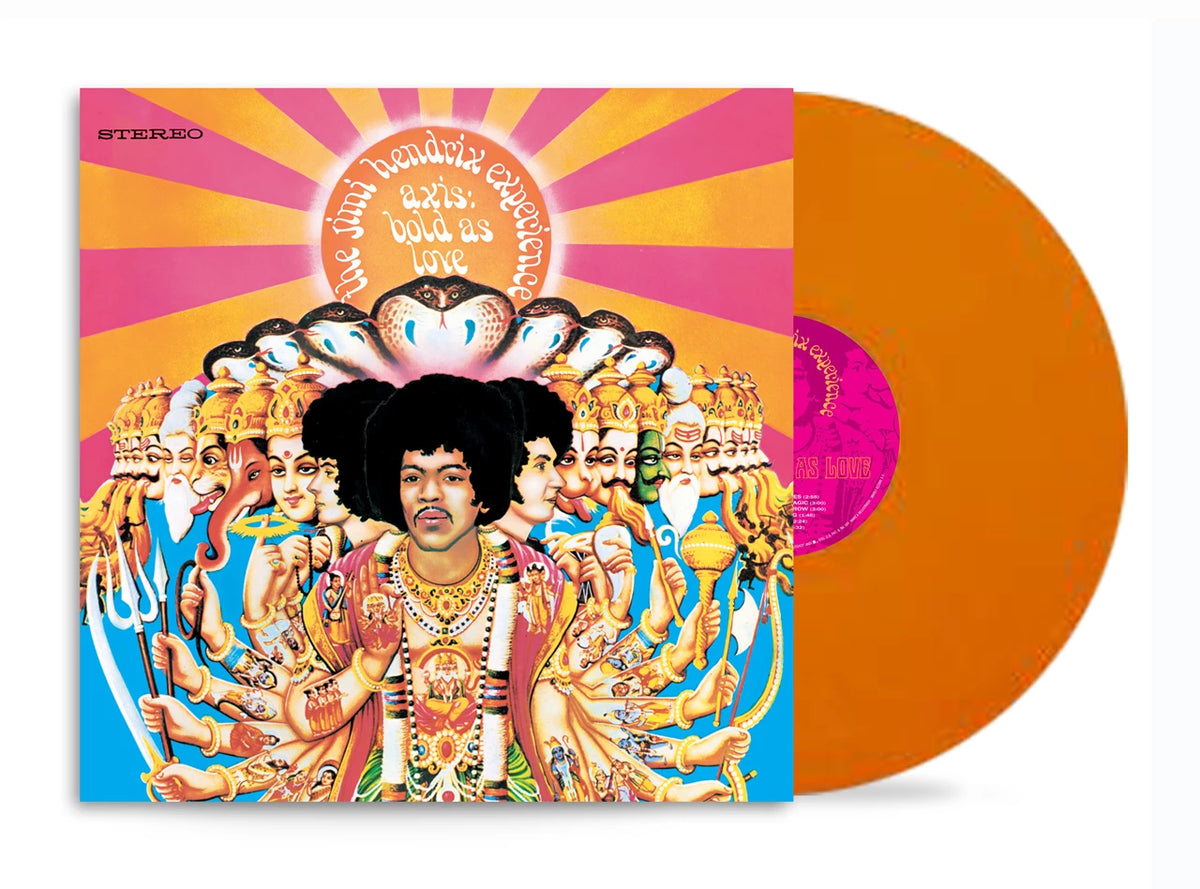 The Jimi Hendrix Experience- Axis: Bold As Love (Electric Orange Vinyl)  (National Album Day 2025)