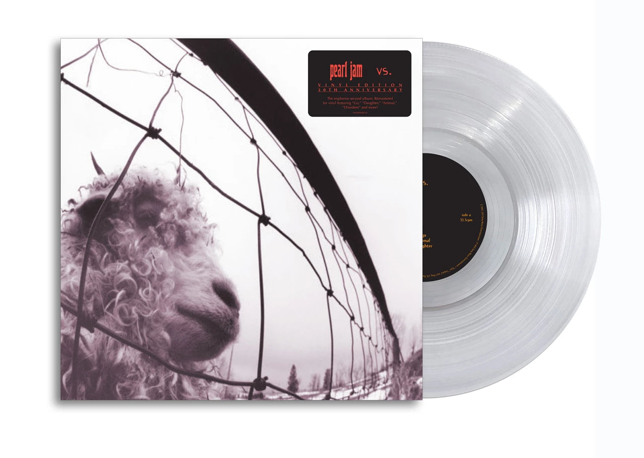 Pearl Jam- Vs. (30th Anniversary Limited Edition Clear Vinyl)