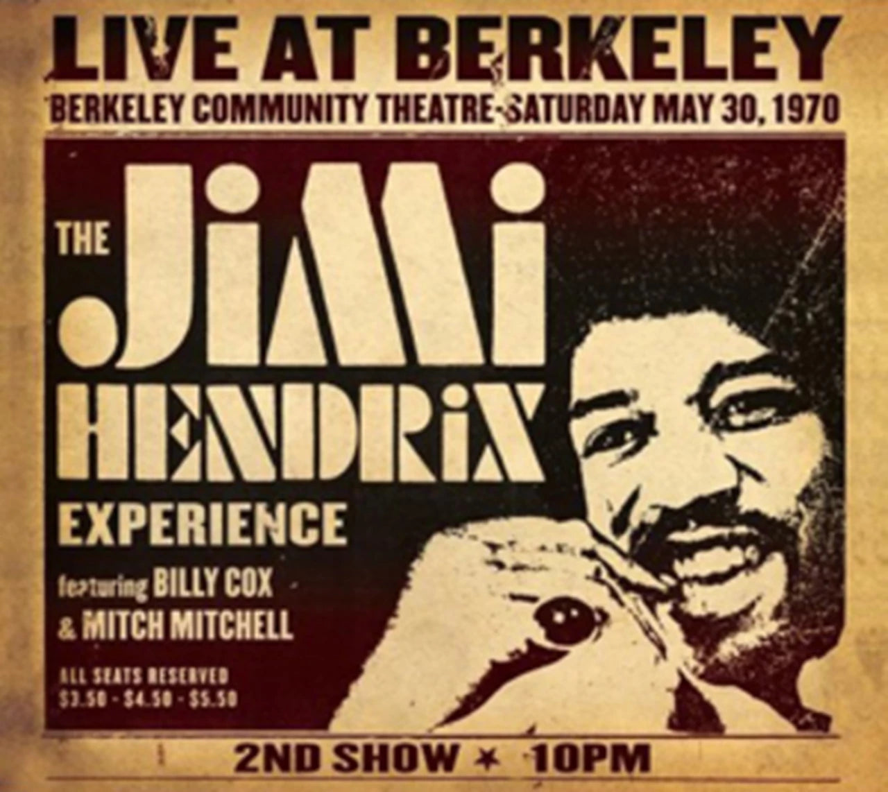 The Jimi Hendrix Experience - Live At Berkeley May 30, 1970 - 2nd Show, 10PM