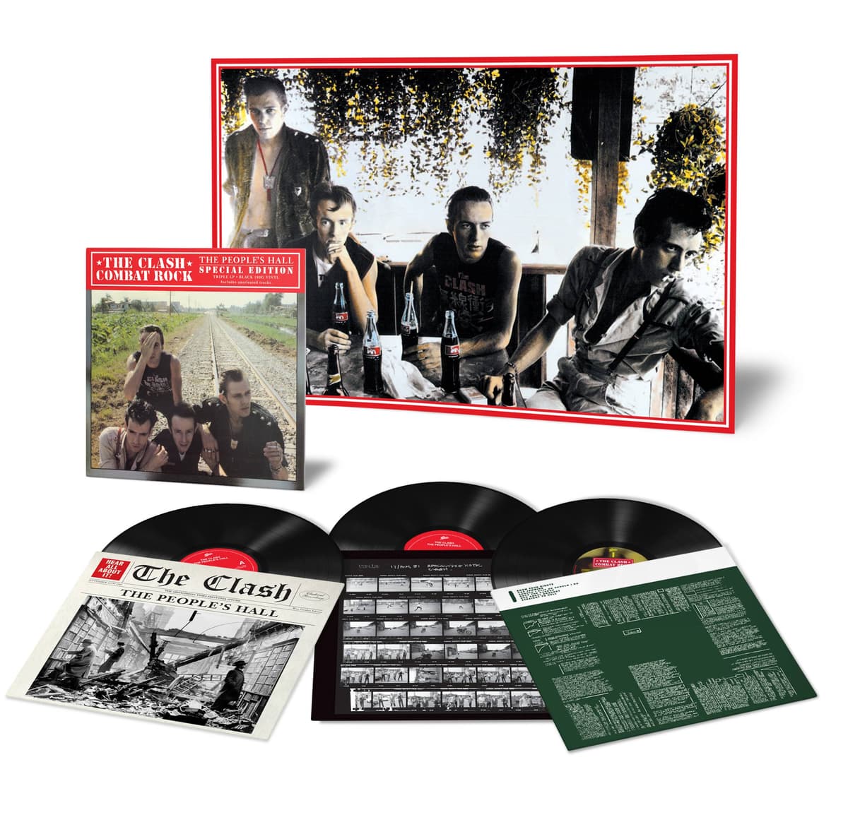 The Clash - Combat Rock + The People's Hall (3 LP Set)