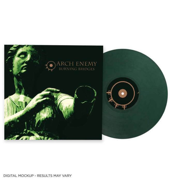 Arch Enemy - Burning Bridges (Re-issue 2023) Transparent Green LP