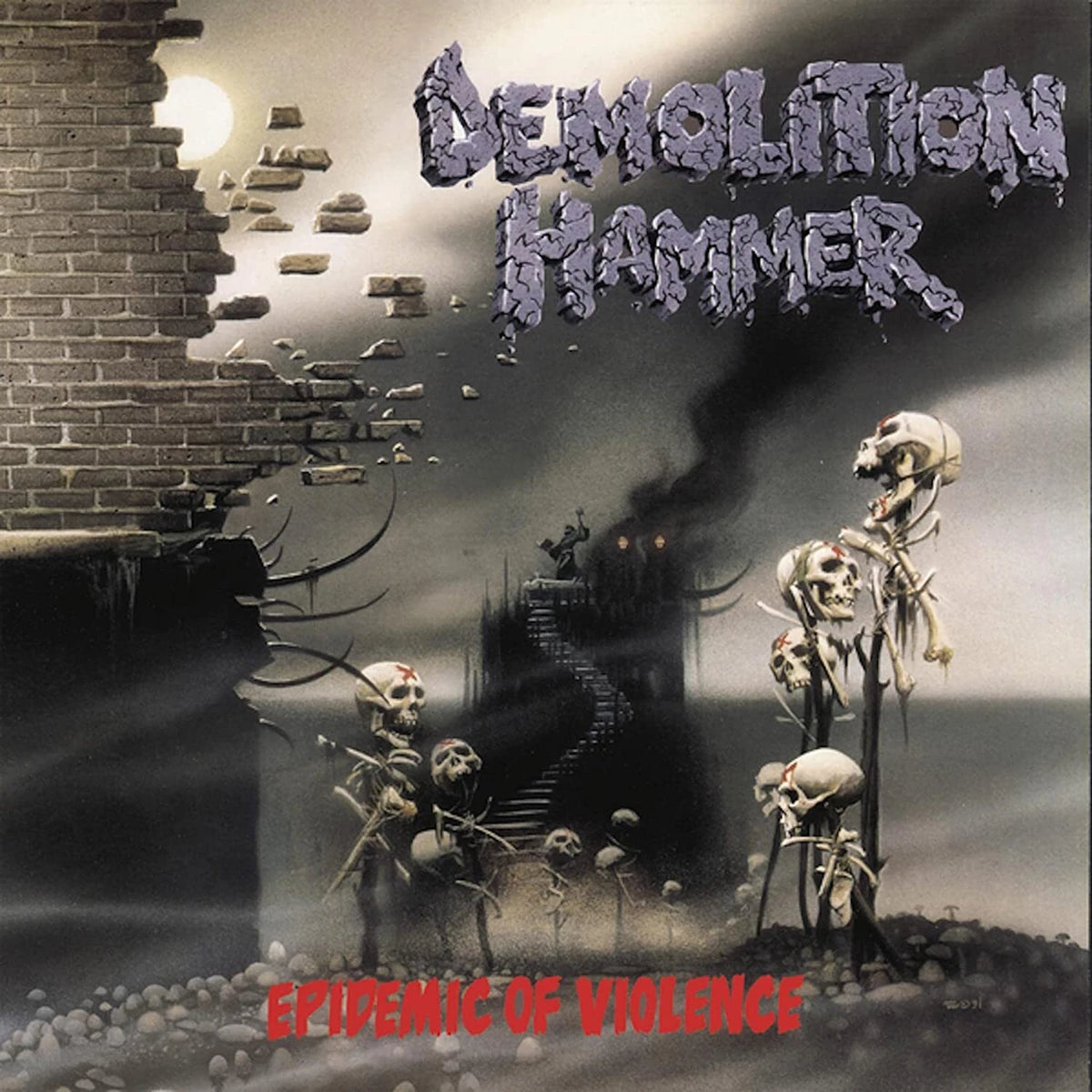 Demolition Hammer - Epidemic Of Violence (Re-issue 2023) (Ltd. Edition Transparent Sun Yellow LP)