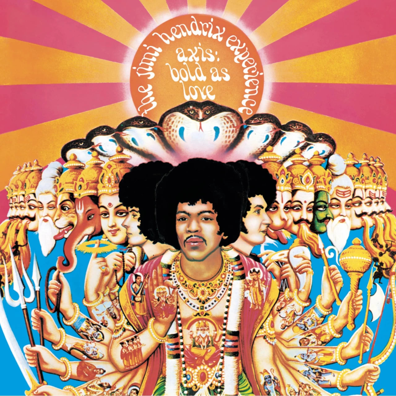The Jimi Hendrix Experience- Axis: Bold As Love (Electric Orange Vinyl)  (National Album Day 2025)
