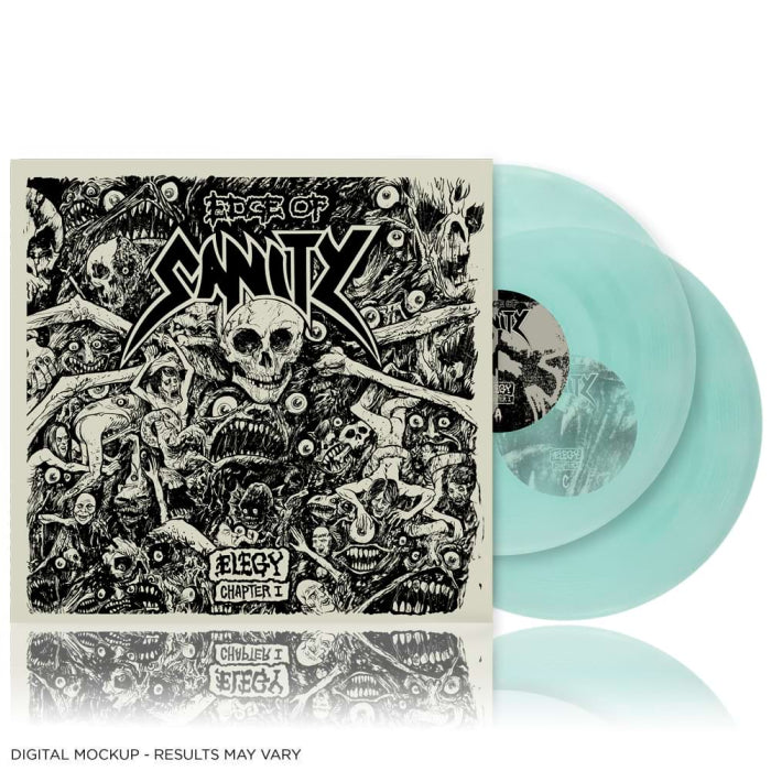 Edge Of Sanity - Elegy - Chapter I (Demos Comp.) (Ltd. Gatefold Transparent Coke Bottle Green 2 LP)