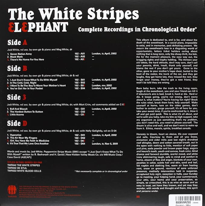 The White Stripes - Elephant