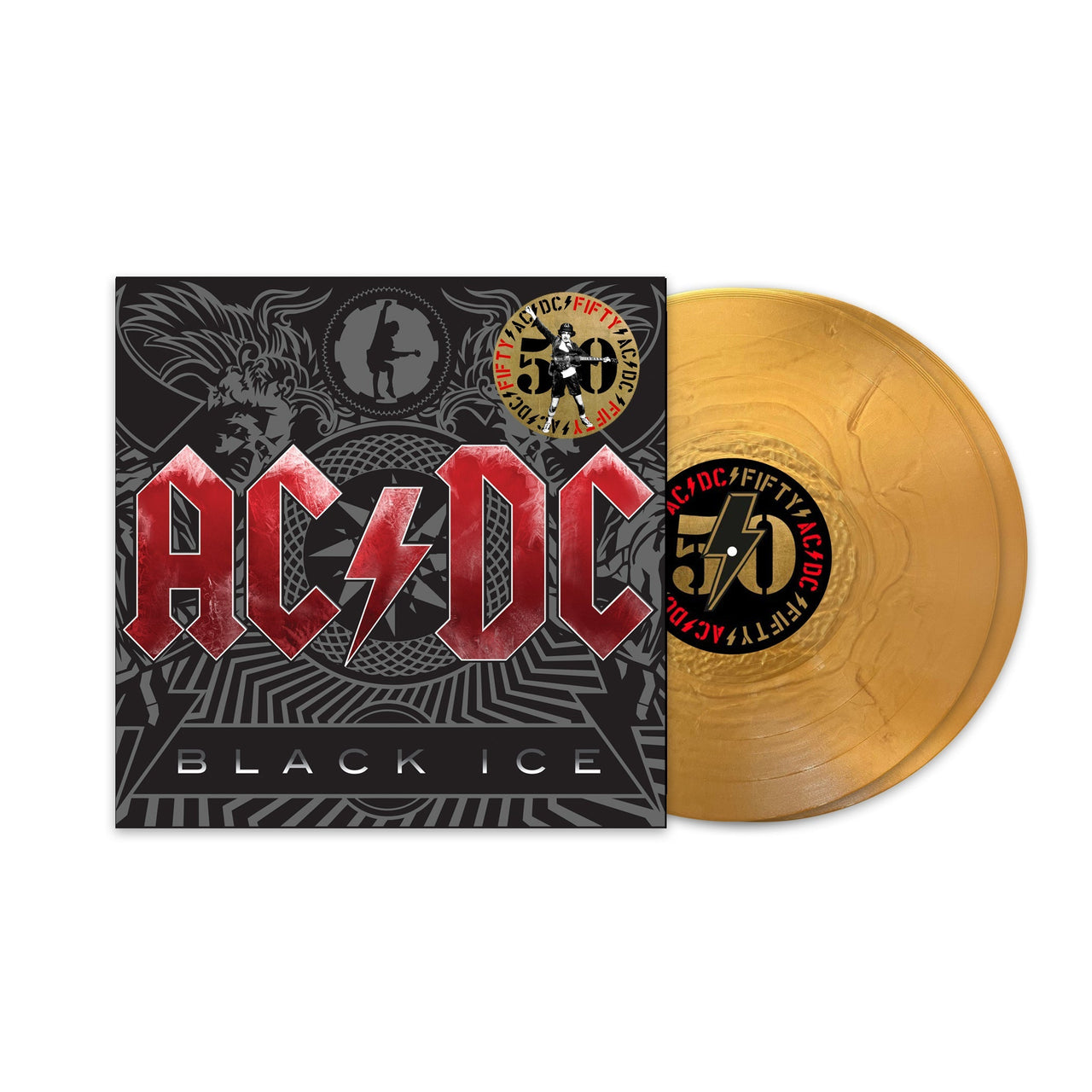 AC/DC - Black Ice (50th Anniversary Gold Color Vinyl)