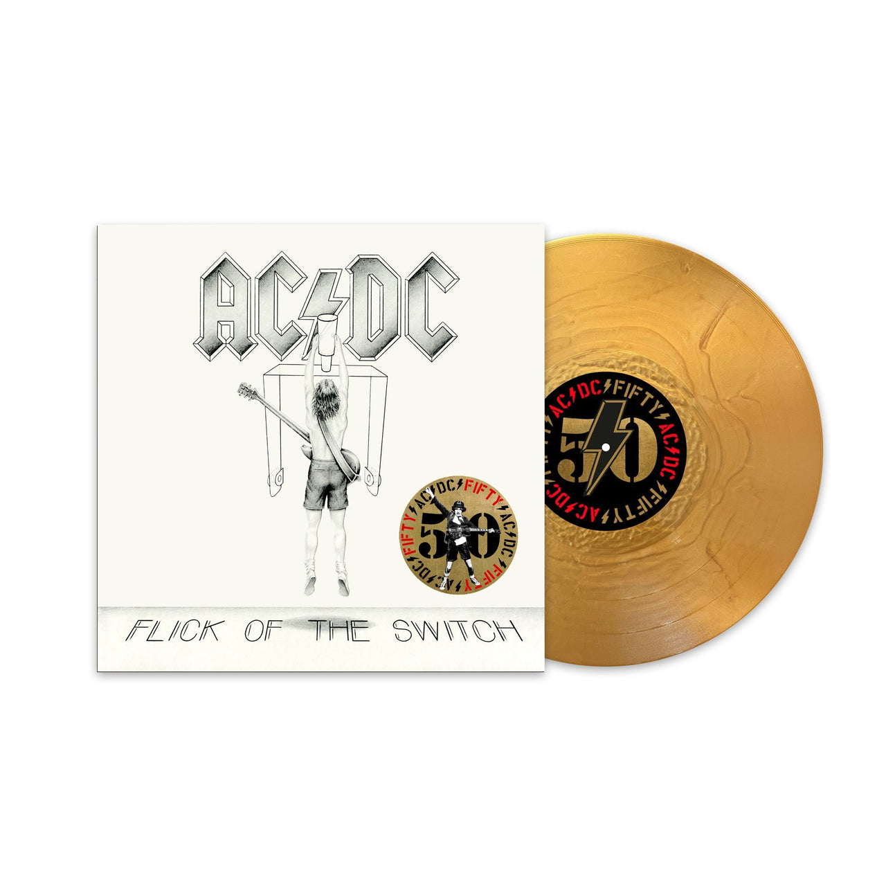 AC/DC - Flick Of The Switch (50th Anniversary Gold Color Vinyl)