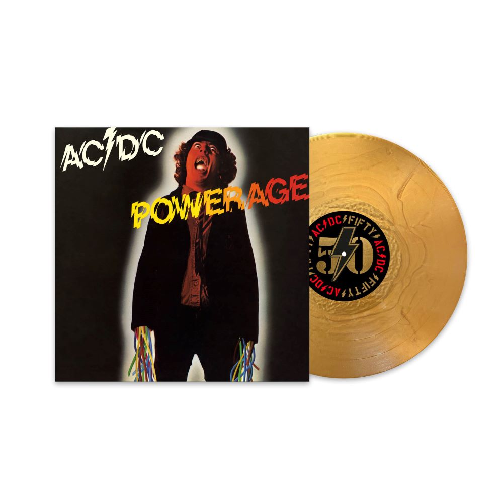 AC/DC - Powerage (50th Anniversary Gold Color Vinyl)