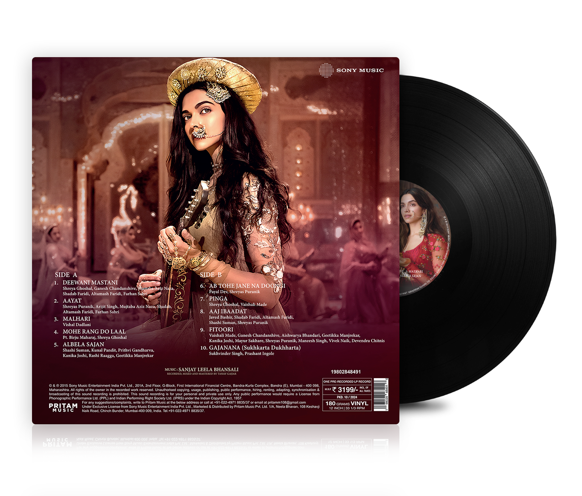 Bajirao Mastani (Original Motion Picture Soundtrack)