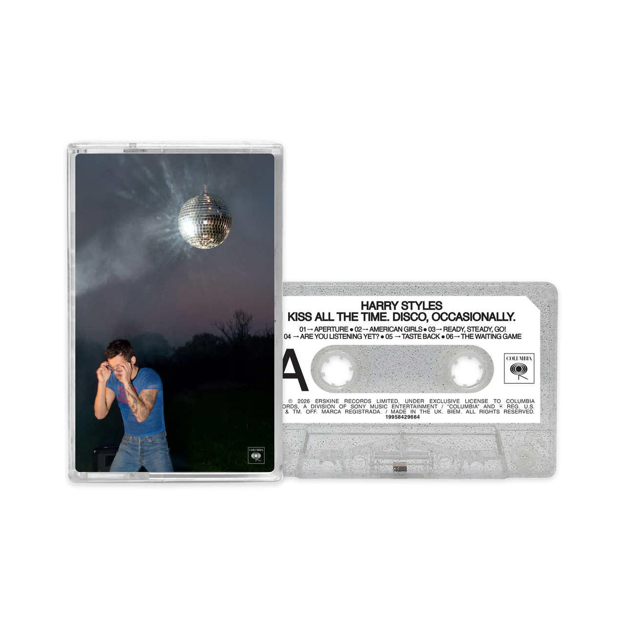 Harry Styles - Kiss All The Time. Disco, Occasionally. (Cassette Album)