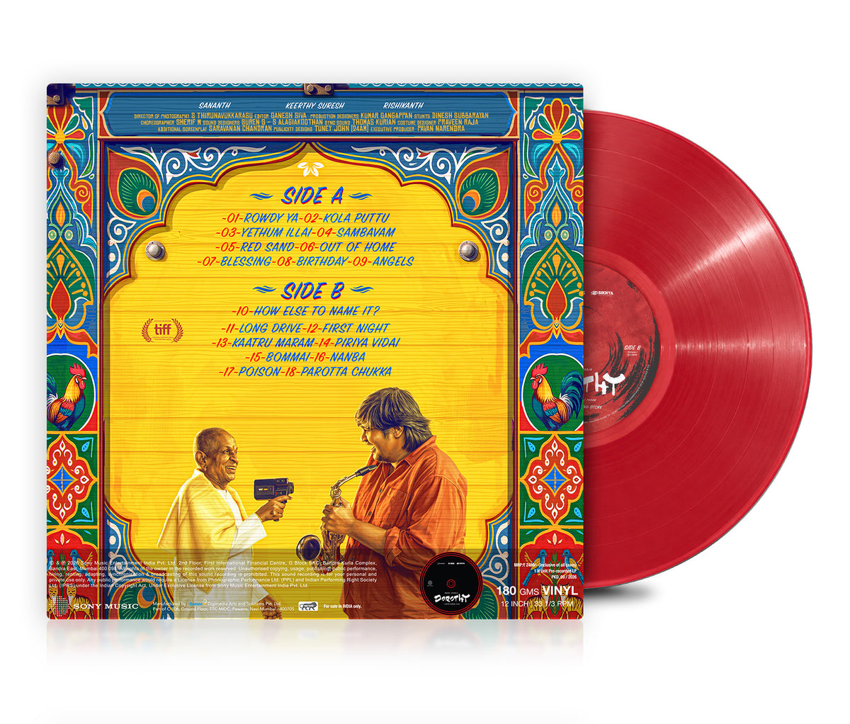 Dorothy (Original Background Score) Red Vinyl