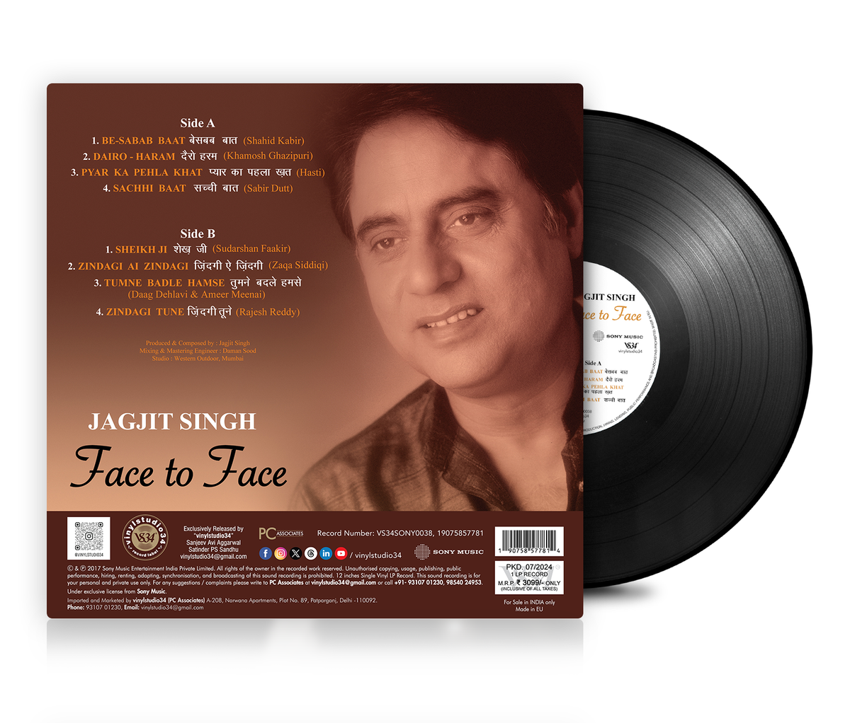 Face to Face - Jagjit Singh
