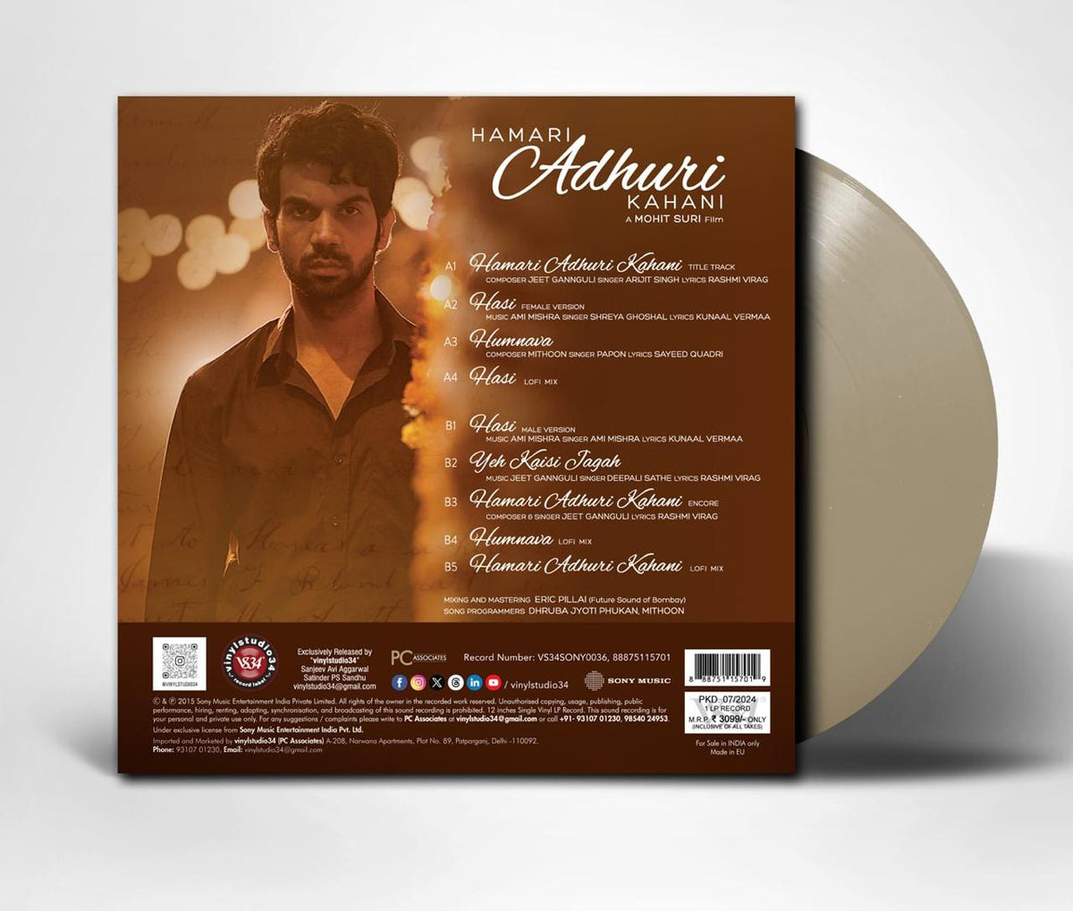 Hamari Adhuri Kahani (Original Motion Picture Soundtrack)