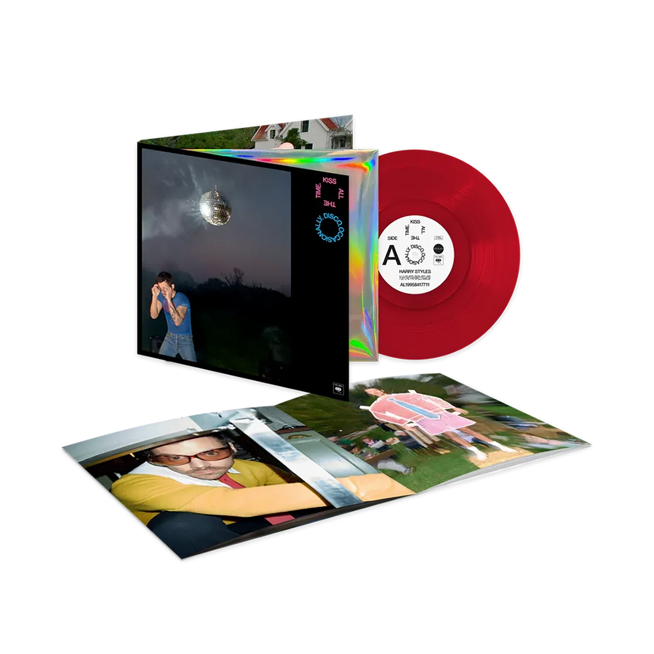 Harry Styles - Kiss All The Time. Disco, Occasionally. (Tomato Inferno Vinyl)