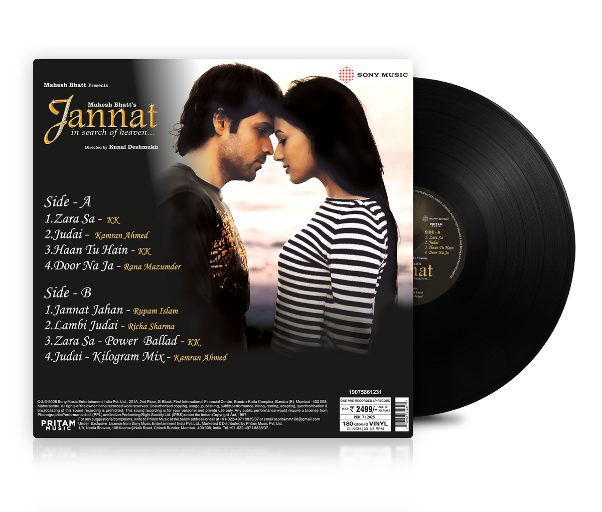 Jannat (Original Motion Picture Soundtrack)
