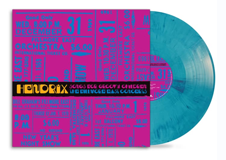 Jimi Hendrix - Songs For Groovy Children: The Fillmore East Concerts (RSD Exclusive Color Vinyl)