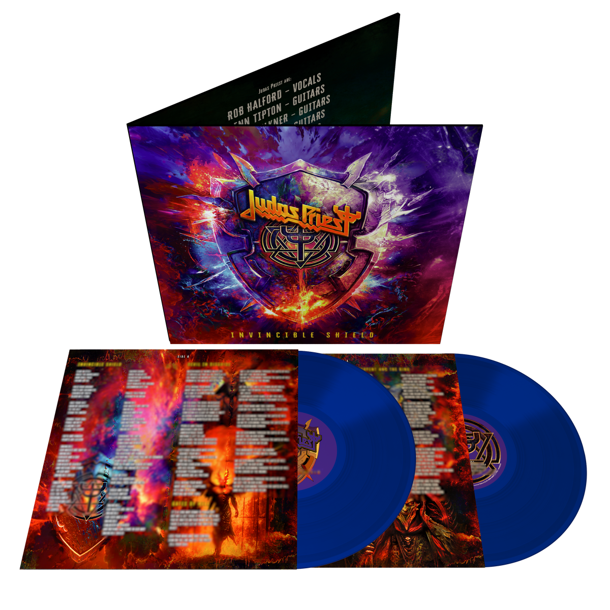 Judas Priest - Invincible Shield (Limited Blue Vinyl)