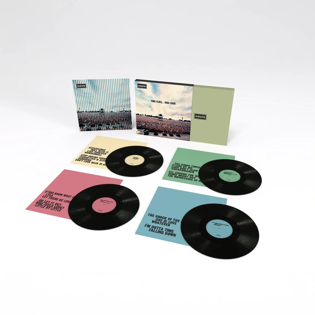 Oasis - Time Flies... 1994-2009 (Black Vinyl plus 12" print)