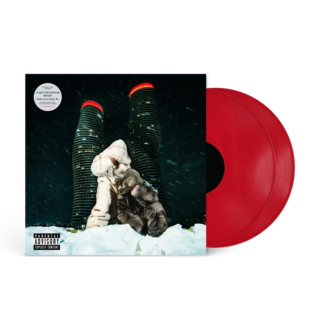 PARTYNEXTDOOR, Drake - $ome $exy $ongs 4 U (Opaque Red Vinyl)
