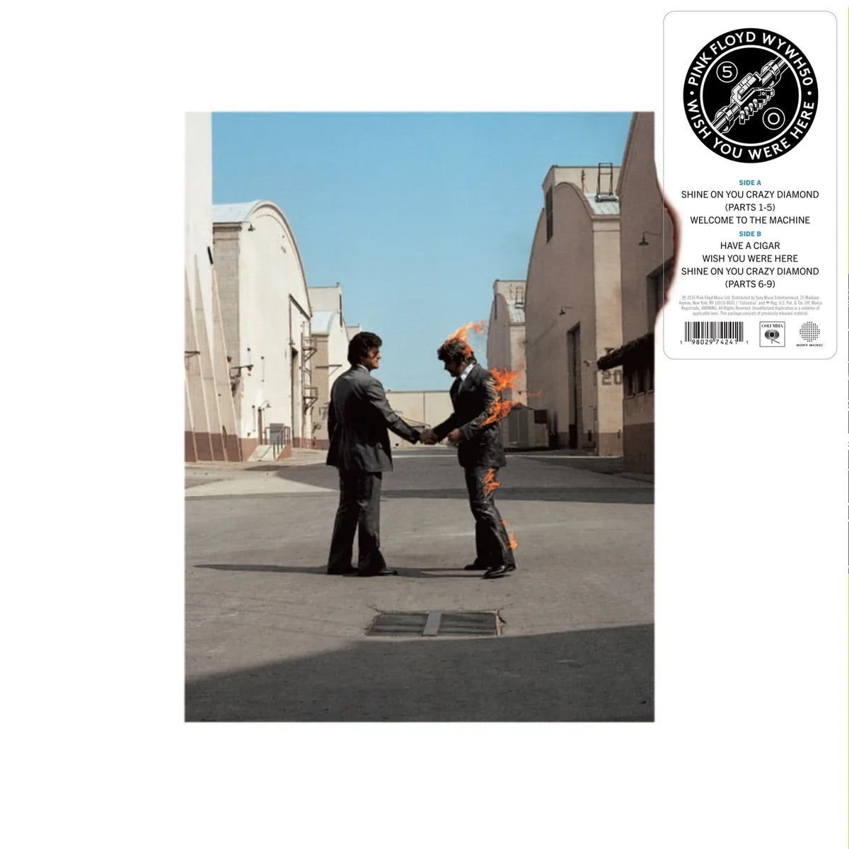 Pink Floyd - Wish You Were Here Coloured Vinyl (Ex US Only)