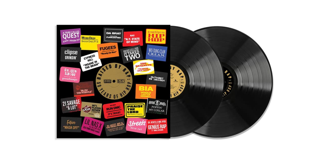 Various - Raised By Rap: 50 Years Of Hip Hop