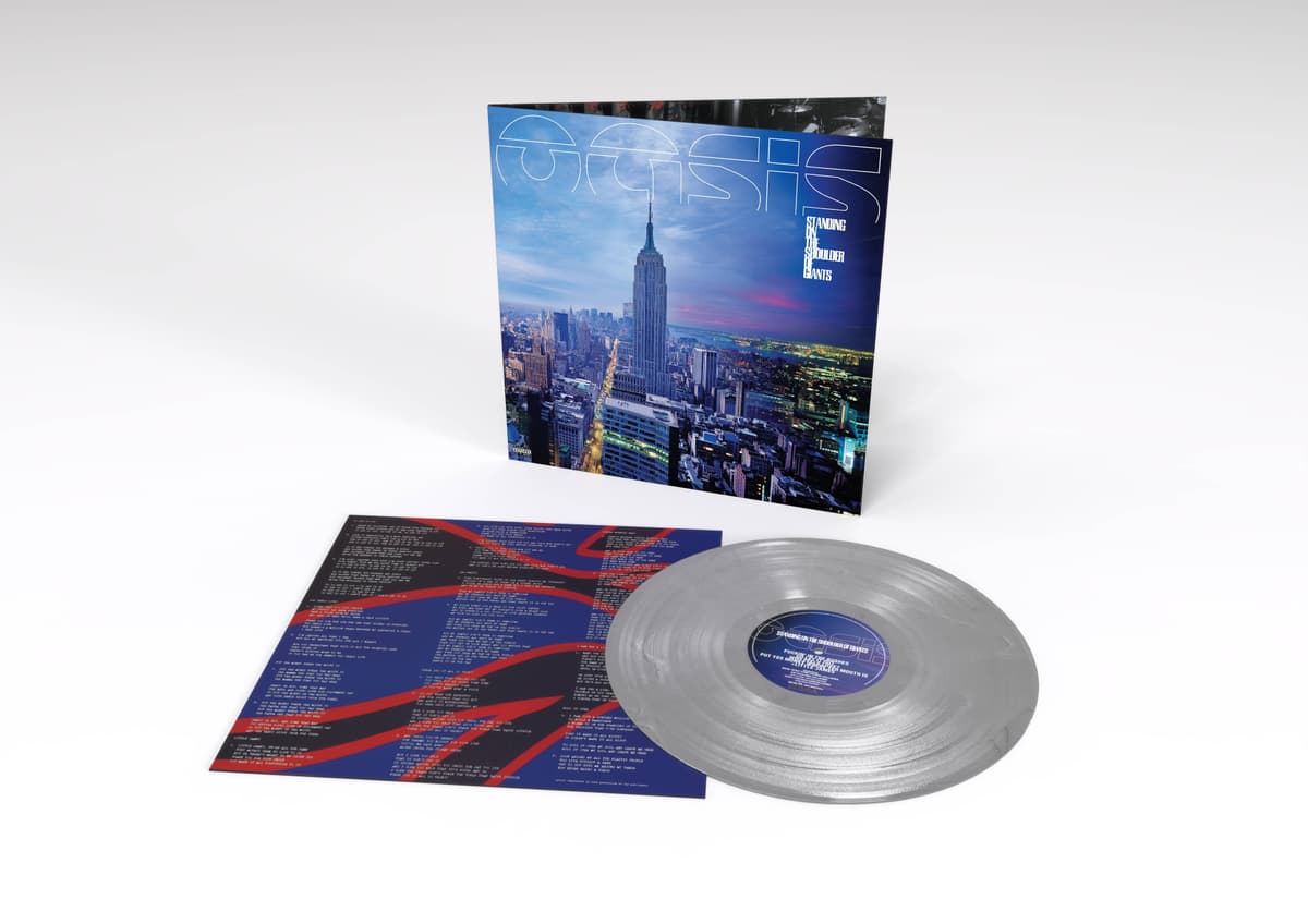 Oasis - Standing On The Shoulder Of Giants (25th Anniversary Limited Edition) Silver Vinyl
