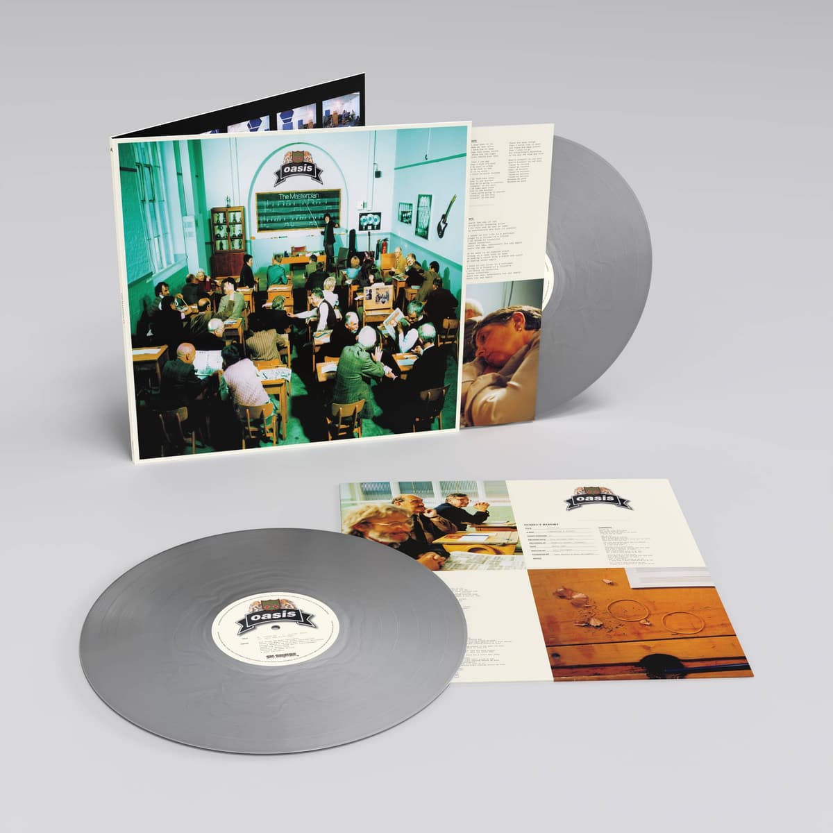 Oasis - The Masterplan (Remastered) Silver Vinyl