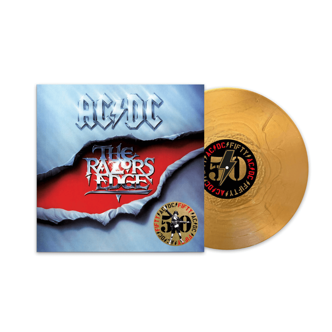 AC/DC - The Razors Edge (50th Anniversary Gold Color Vinyl)