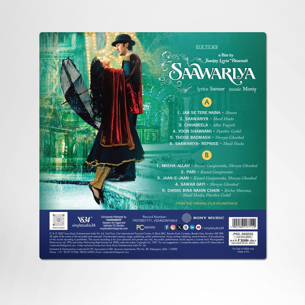 Sawariya (Original Motion Picture Soundtrack)