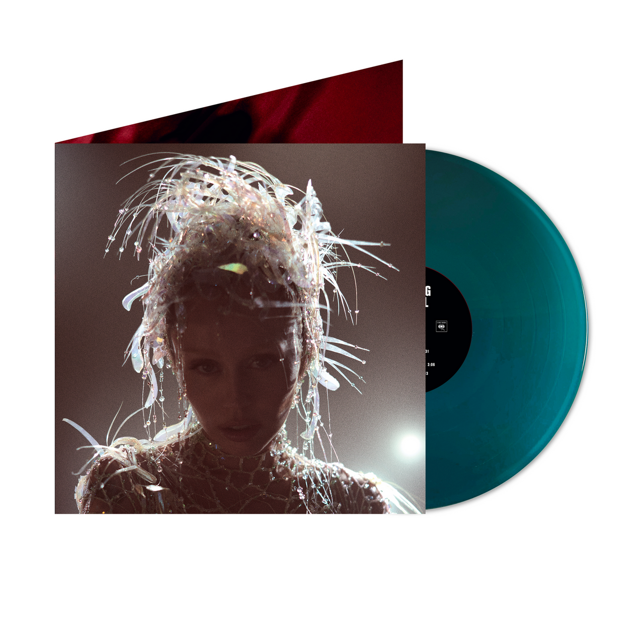 Miley Cyrus - Something Beautiful (Translucent Sea Blue Vinyl)