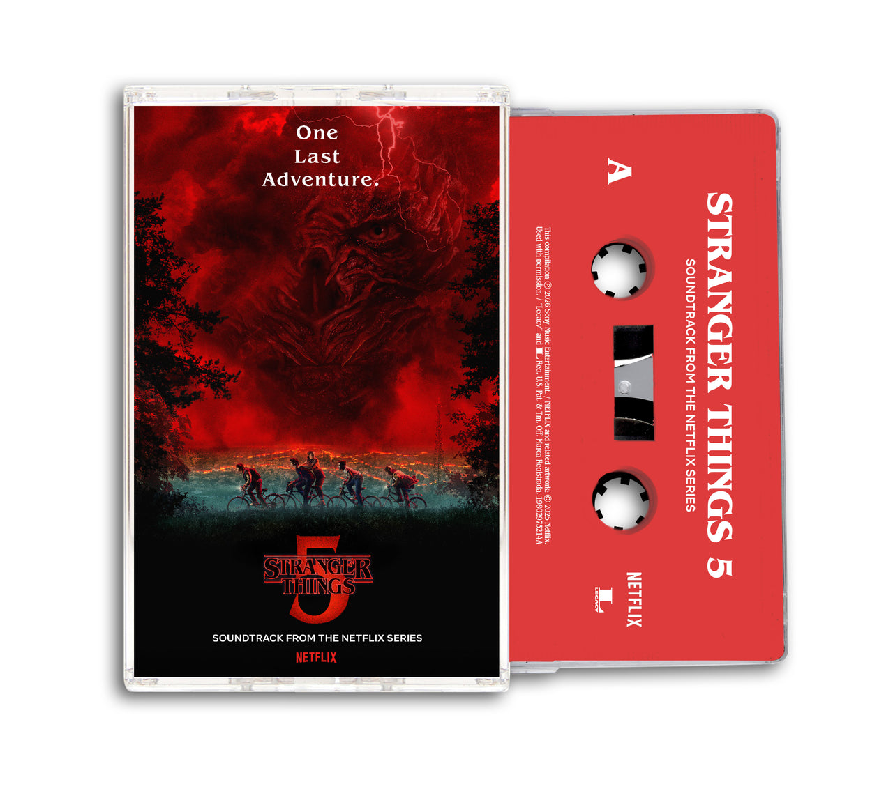 Stranger Things - Season 5 Cassette (Soundtrack From The Netflix Series)