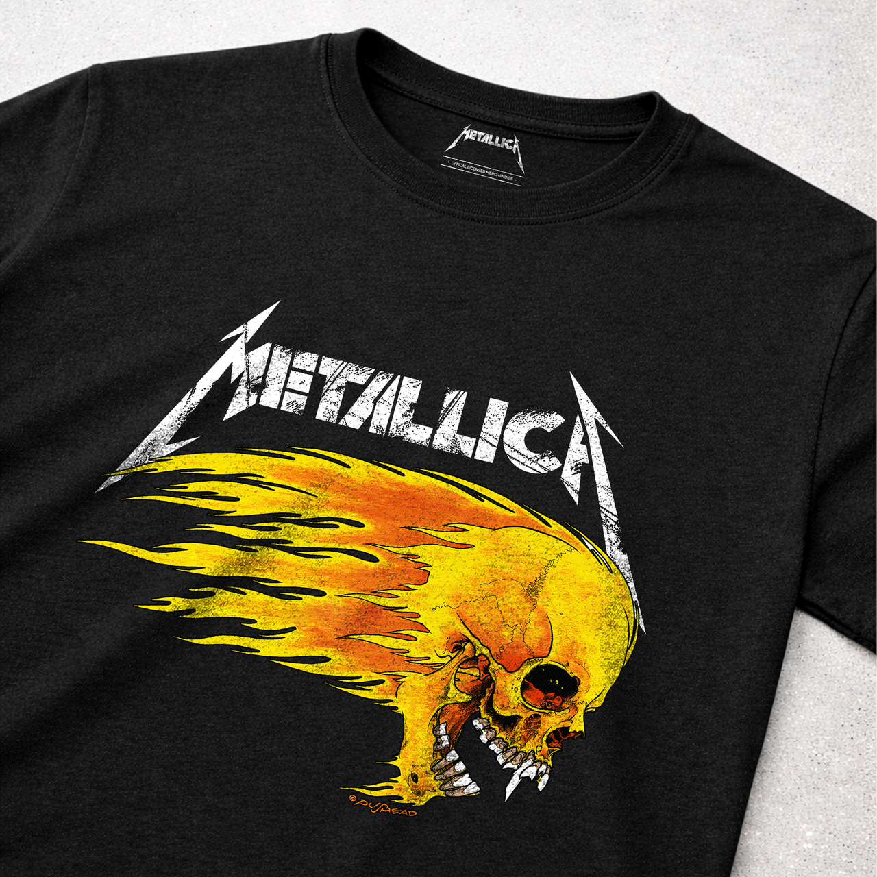 Metallica - Flaming Skull