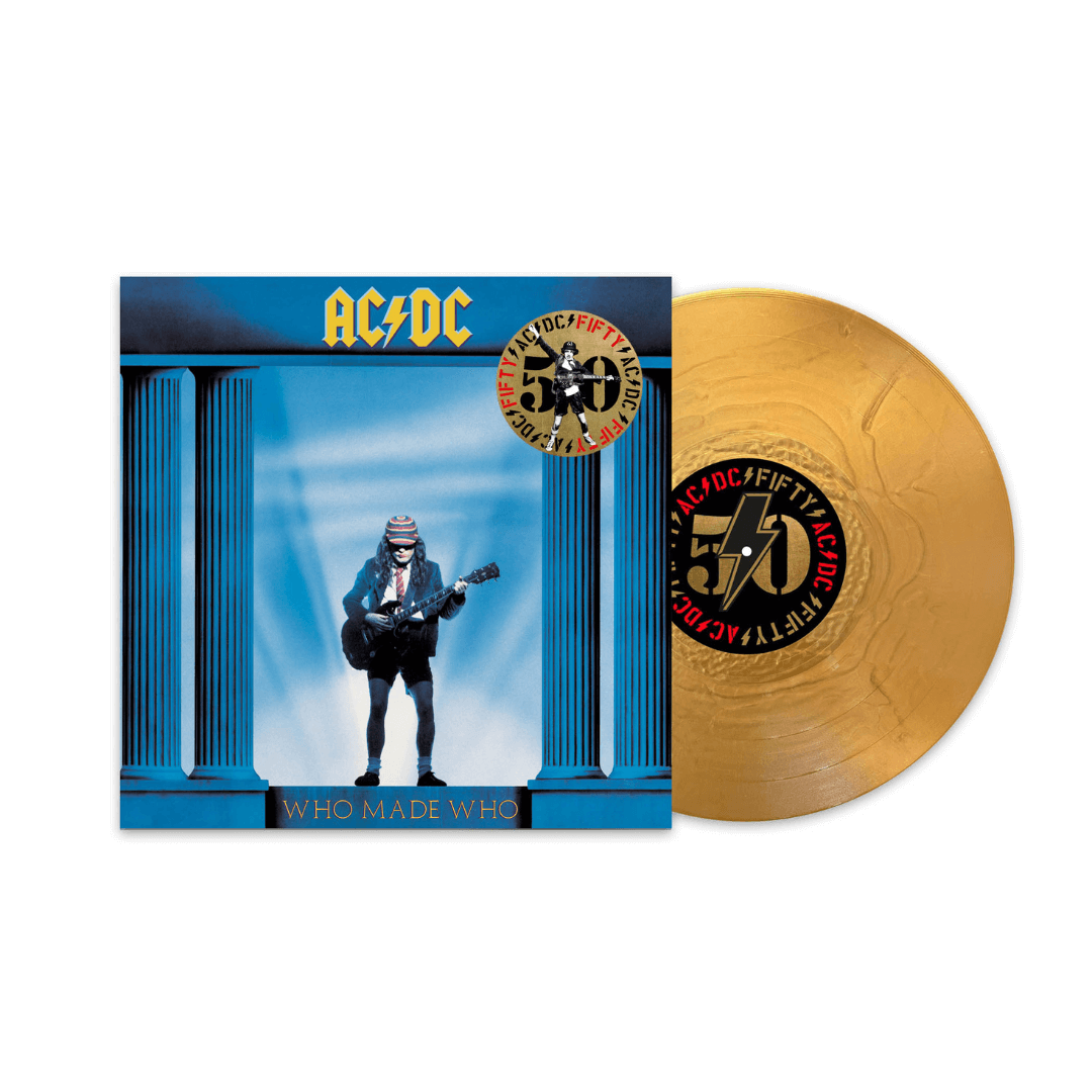 AC/DC - Who Made Who (50th Anniversary Gold Color Vinyl)