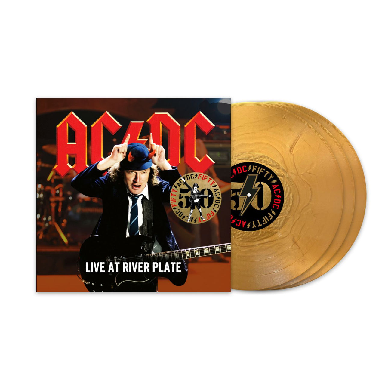 AC/DC - Live At River Plate (50th Anniversary Gold Color Vinyl)