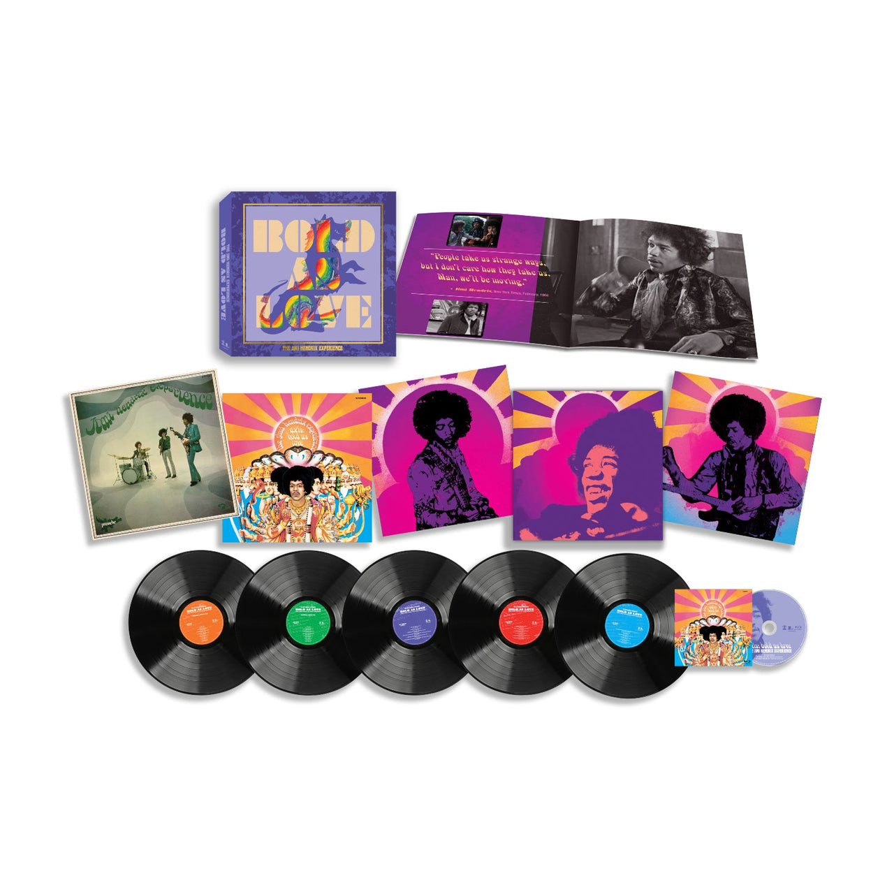 The Jimi Hendrix Experience - Bold As Love (Deluxe 5LP Box Set)