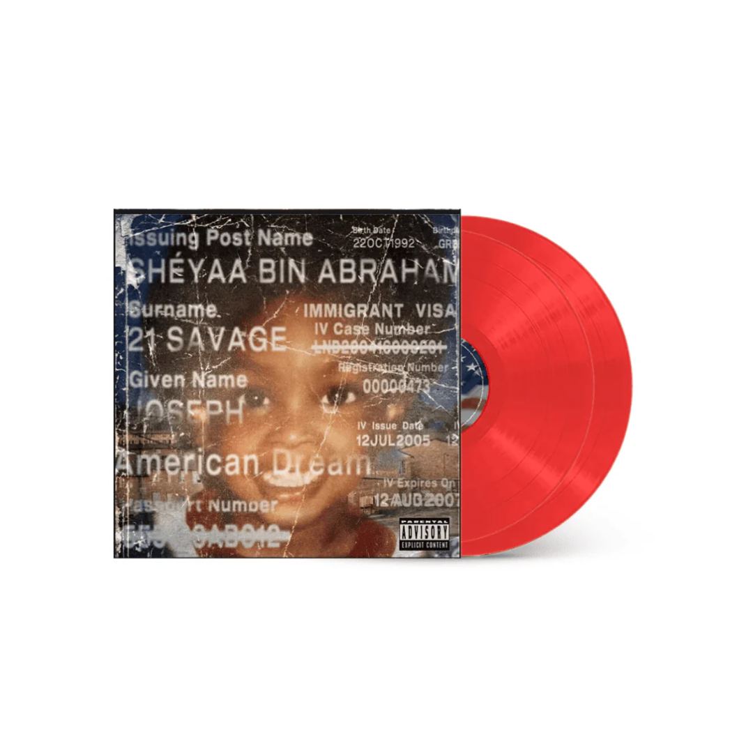 21 Savage - american dream (Translucent Red Vinyl)