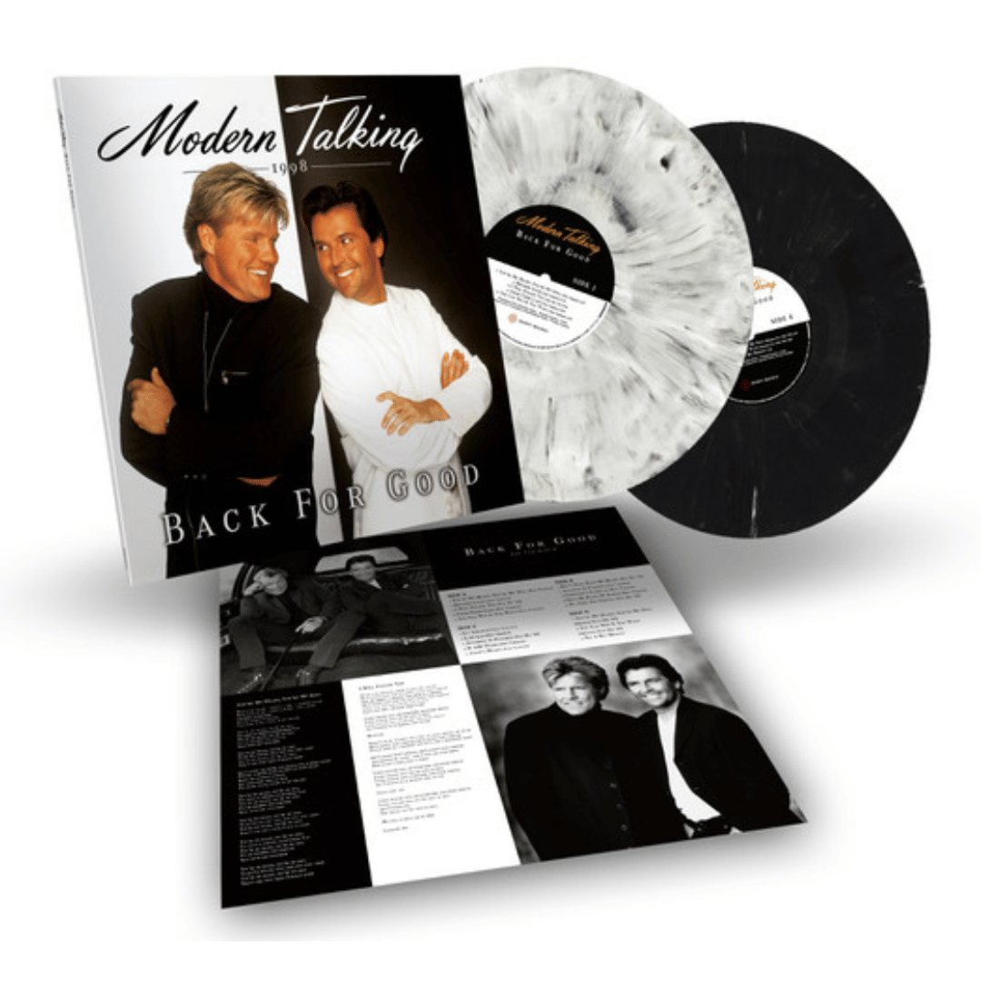 Modern Talking - Back For Good (2LP Black & White Marbled Vinyl)